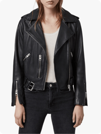 5. ALLSAINTS Balfern Leather Biker Jacket