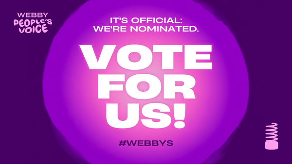 Webby Awards 2023 Type Nominated Email Header