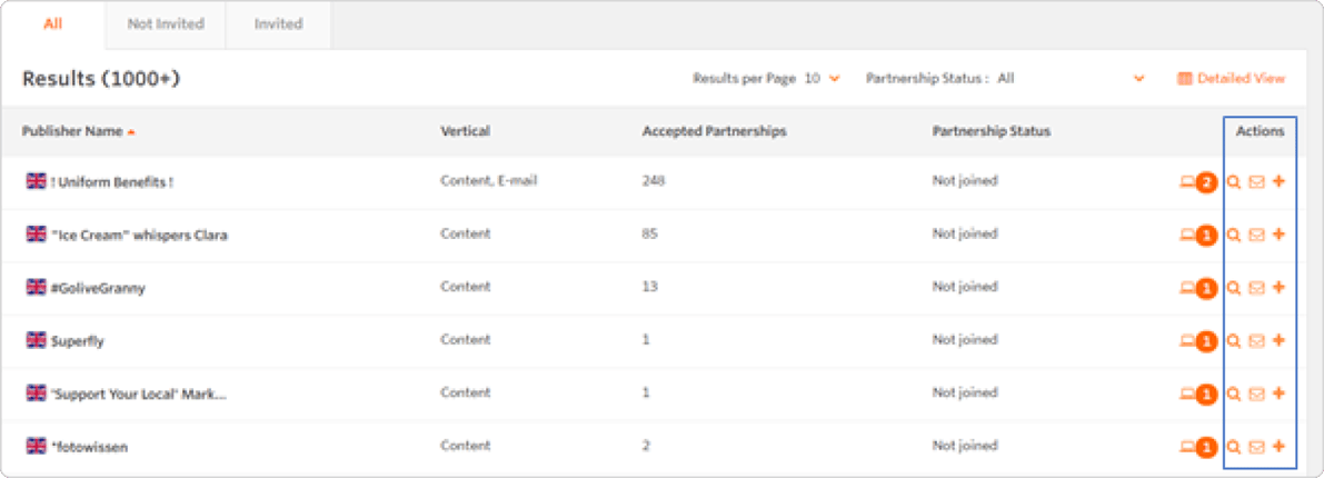 Affiliate Network Setup