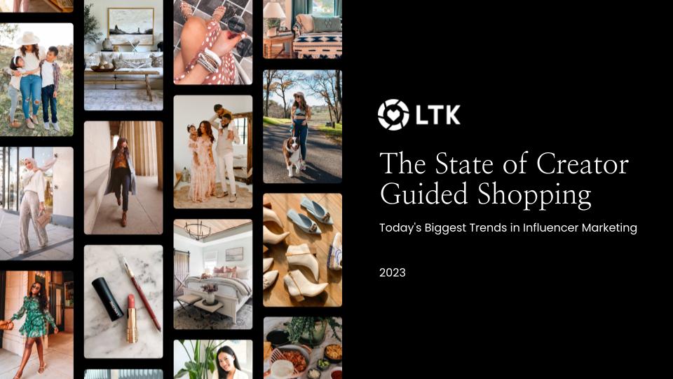 The State of Creator Guided Shopping