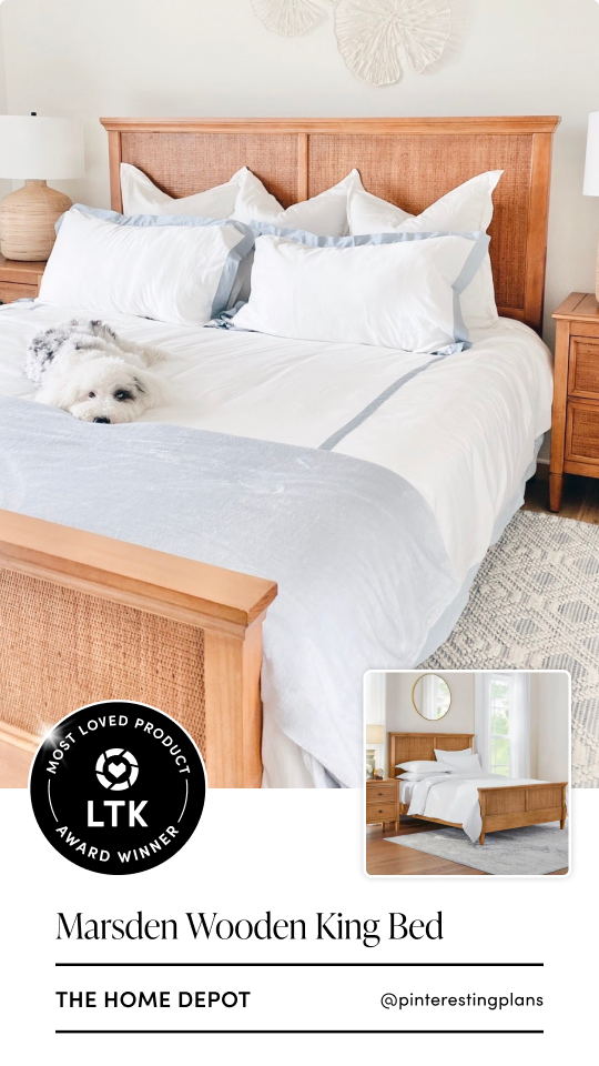 Home Depot Marsden Wooden King Bed